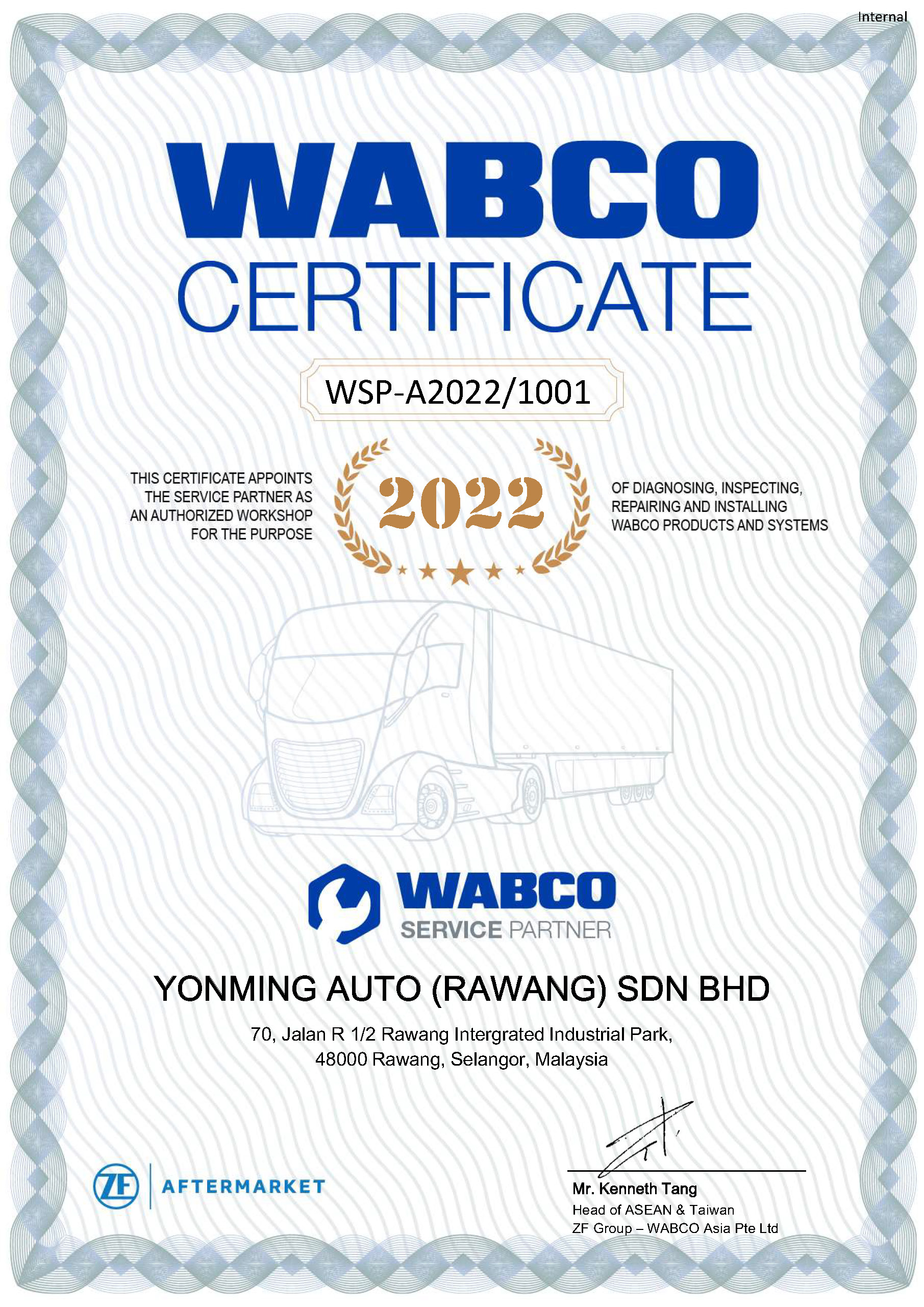 WSP-Cert-A2022-1001-YMRW