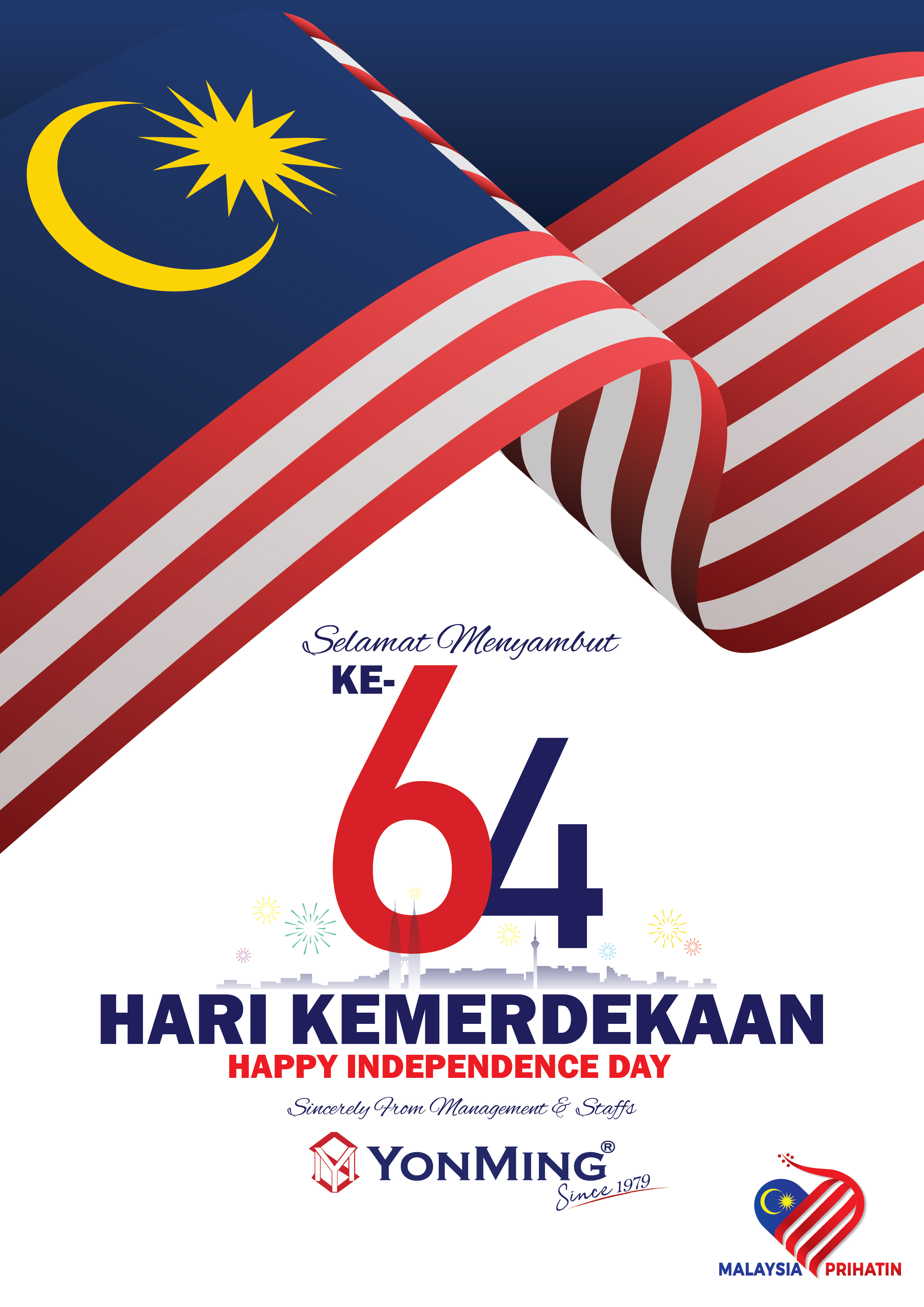 Happy Malaysia Independence Day YonMing ® Group